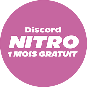Discord NITRO 1 MOIS GRATUIT