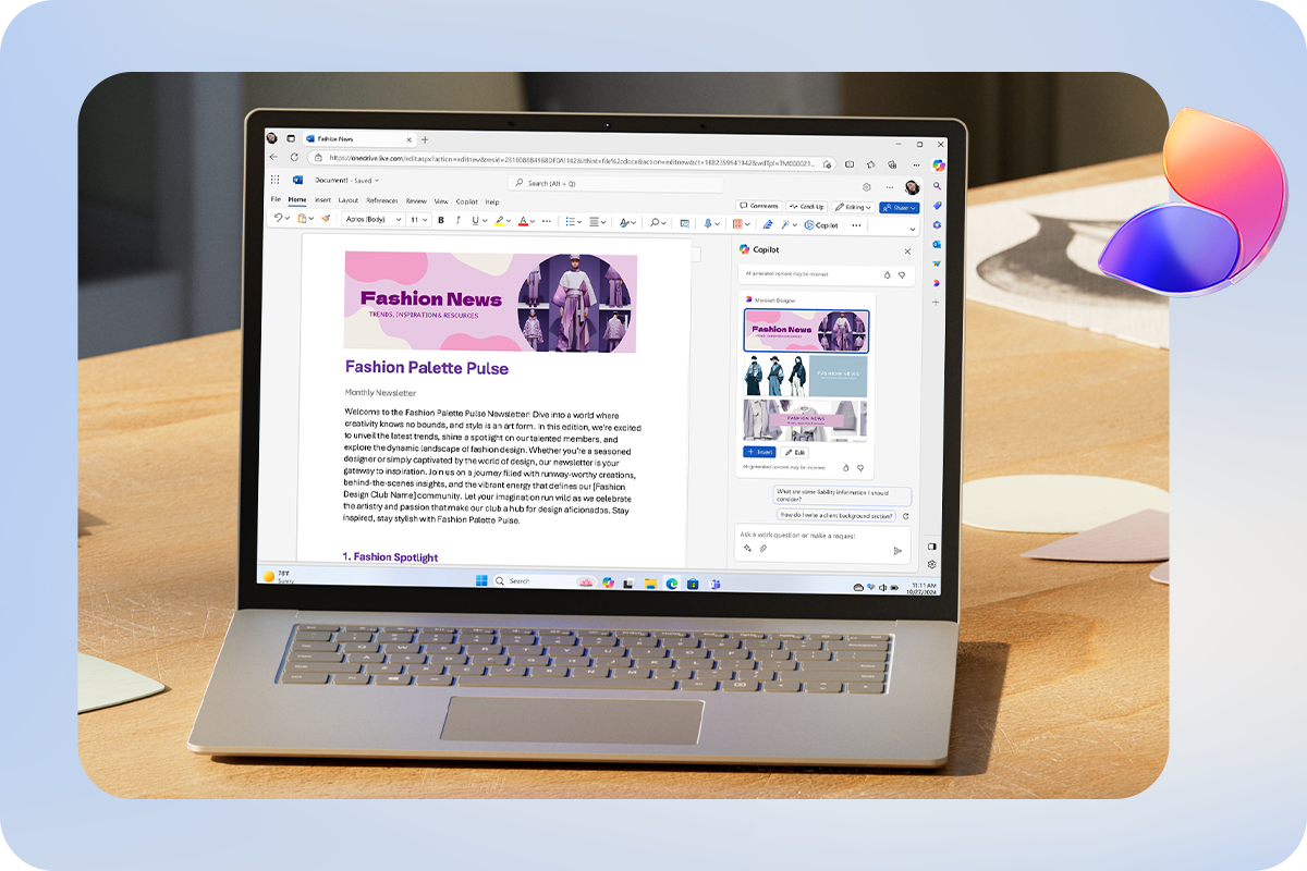 Mieux ensemble avec le Concepteur dans PowerPoint et Word