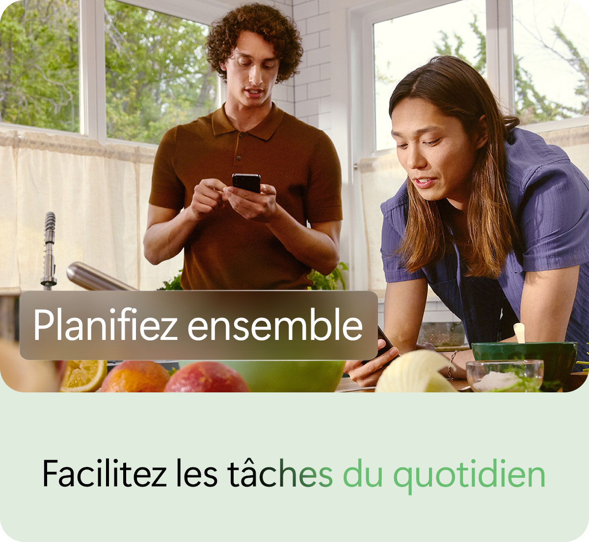 Facilitez les tâches du quotidien - Planifiez ensemble